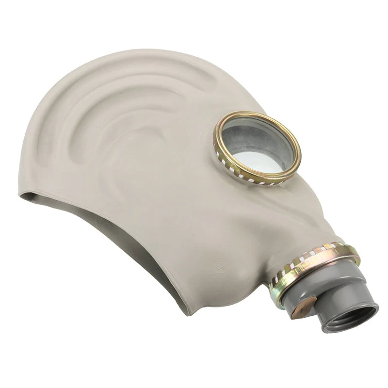 Máscara de Gas fantasma de cara completa negra creativa, respirador de goma, máscara de prevención quÃÂmica, capucha RD40 de 40mm para pintar pesticidas en aerosol