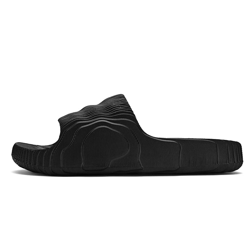Zapatillas de casa suaves para parejas, zapatillas de baño antideslizantes para interiores de verano, sandalias de Hotel de Color sólido, chanclas para hombres y mujeres, zapatos planos