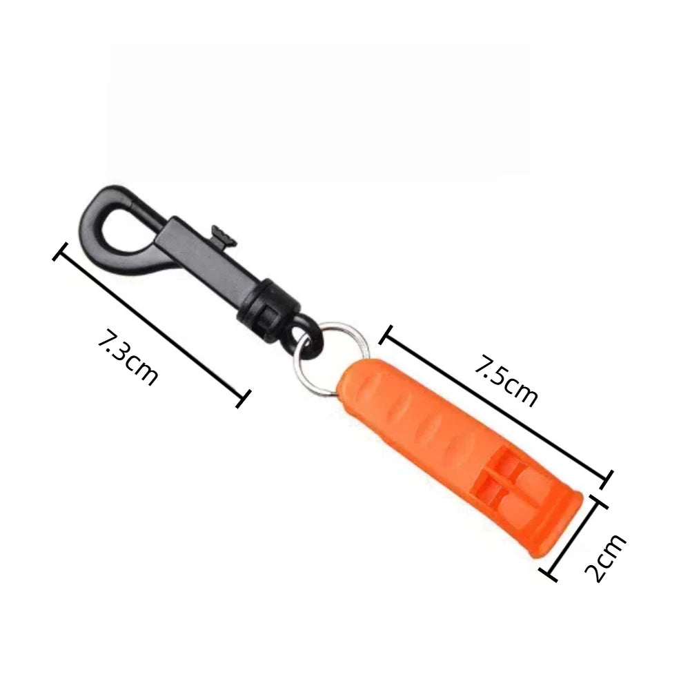 Silbatos de emergencia 6/10, Silbatos de supervivencia al aire libre, Silbatos para juegos de fútbol y baloncesto, Camping, senderismo, rescate, pesca