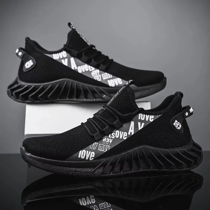 2025 Zapatos de malla transpirable para hombre - Deportes Fondo suave Correr Gimnasio Casual Estilo de coco y regalo del dÃa del padre Zapatos deportivos