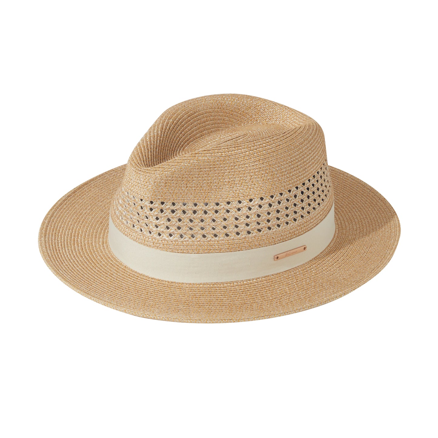 Sombrero de paja de Jazz Panamá de talla grande de 60cm para hombre y mujer, sombrero de sol con agujero para protección solar para exteriores, sombrero de playa de ala ancha para verano para hombre