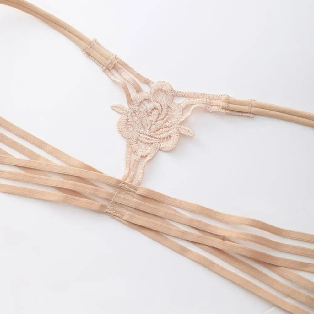 Sujetador de encaje con botón frontal a la moda para mujer, 3/4 tazas, parte de atrás bonita, sujetador sin costuras, ropa interior íntima, sujetador inalámbrico con escote en V profundo para playa