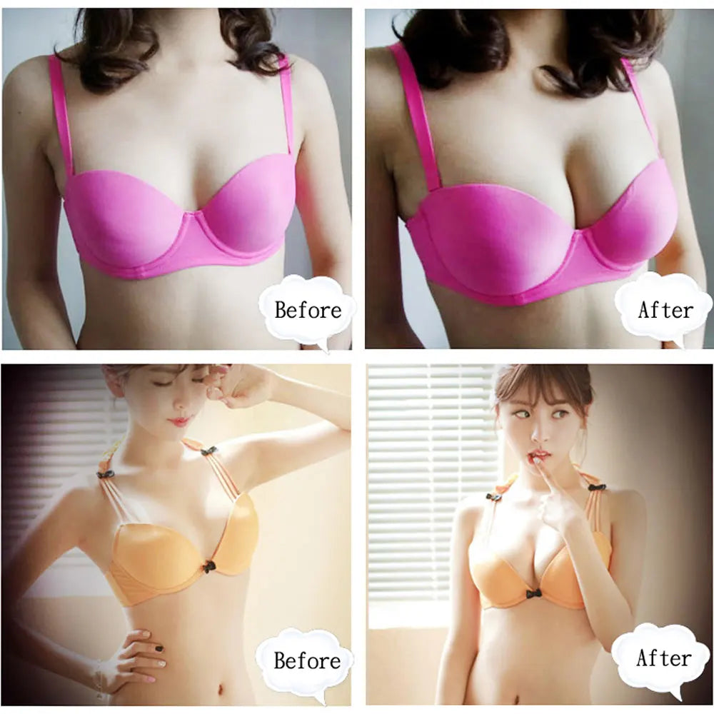 Bikini Sexy con relleno de realce, traje de baño con busto de Bikini, almohadilla de sujetador de esponja transpirable más gruesa, relleno de pasta Invisible, traje de baño de silicona 2023