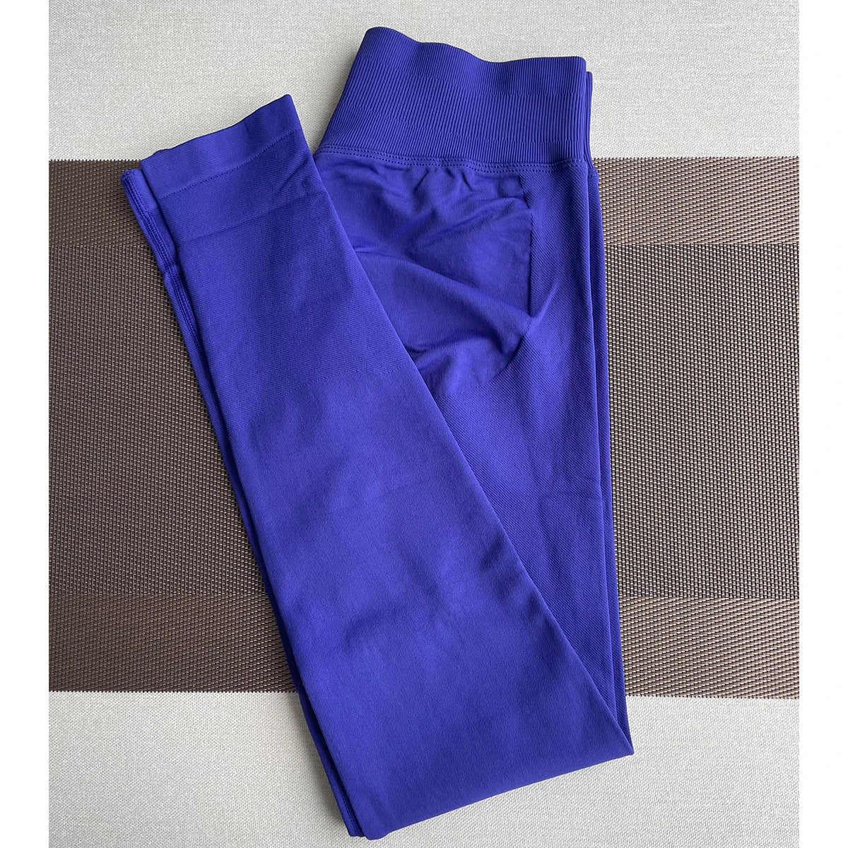 TKITK-mallas deportivas sin costuras para mujer, pantalones de Yoga con banda baja acanalada, ropa de gimnasio, ropa de entrenamiento para Fitness, medias elásticas