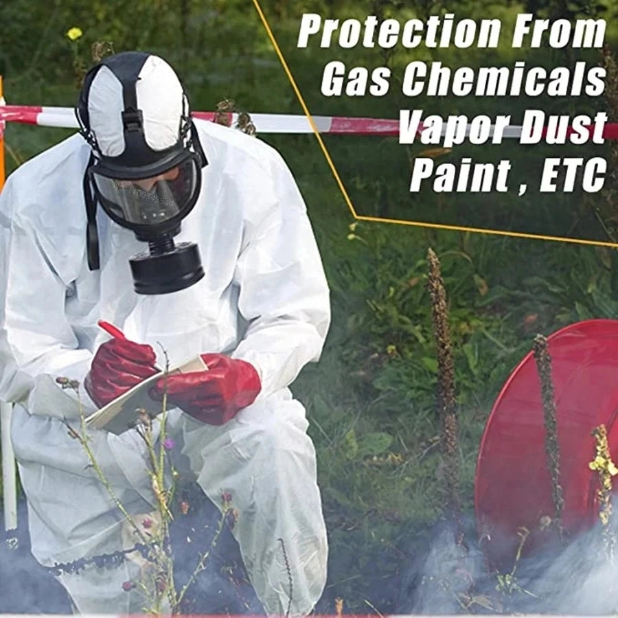 Nuevo Respirador MF14/87, máscara de Gas de cara completa con filtro de carbón activado para protección contra la contaminación nuclear y los vapores, productos quÃÂmicos