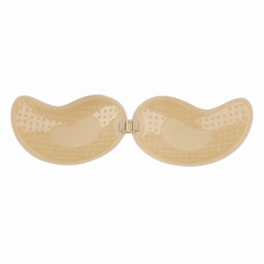 Cubierta de silicona reutilizable para busto y pezón, pegatinas autoadhesivas para pecho de Mango, cinta Invisible para Realce de sujetador sin tirantes