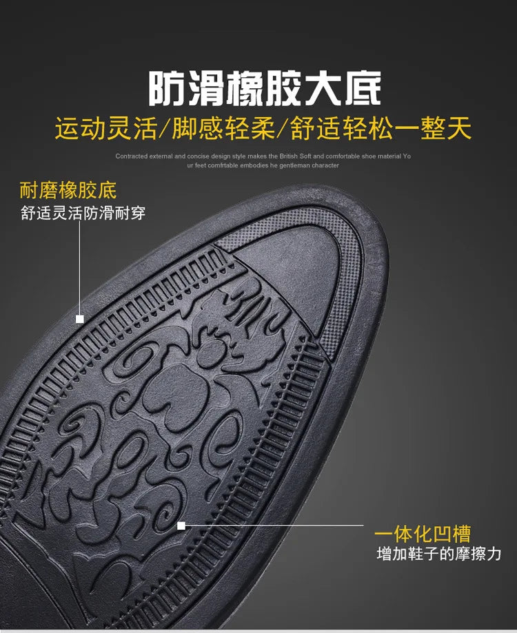 Zapatos de vestir de cuero para hombre, zapatos formales sociales para hombre, zapatos informales de negocios con punta estrecha, zapatos de diseñador de fiesta de lujo para hombre