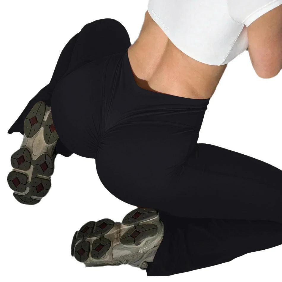 Leggings de Yoga de entrenamiento de cintura alta para mujer, pantalones deportivos de gimnasio para levantamiento de glúteos y Fitness
