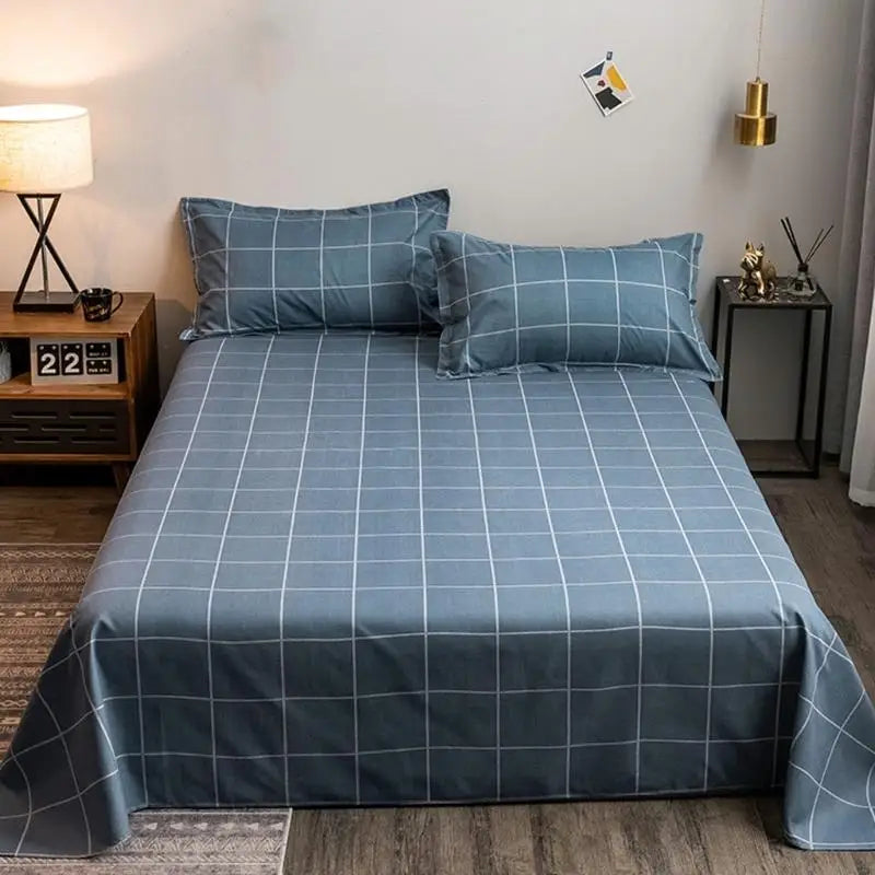 Hojas algodón lavada que ofrece comodidad y estilo para dormitorio sofisticado Y5GB