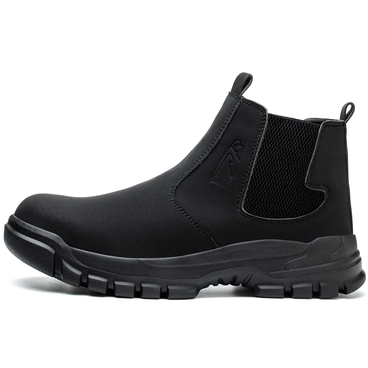 Botas de trabajo de seguridad impermeables para hombre, zapatos con punta de acero, botas protectoras antigolpes y antipinchazos para aventuras al aire libre y senderismo
