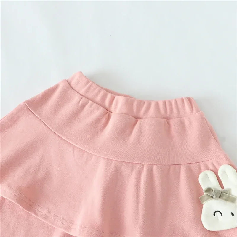 Nuevas mallas para niñas, falda de princesa de encaje, pantalones, falda ajustada para primavera y otoño, pantalones para niños de 2 a 7 años, ropa para niños