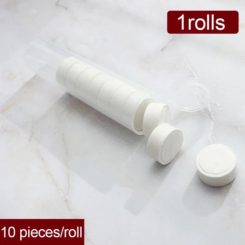 Toallas comprimidas portátiles de viaje, toalla facial no tejida para acampar al aire libre, senderismo, toalla desechable, tabletas, pañuelos humedecidos, 10/20 piezas