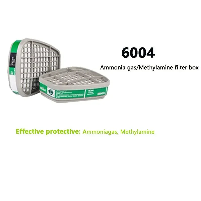 Caja de cartuchos 6001/6002/6006, filtro 5N11, juego de cubierta 501 para 3m, 6200/7502/6800, máscara de Gas y polvo, respirador quÃÂmico, pintura y pulverización