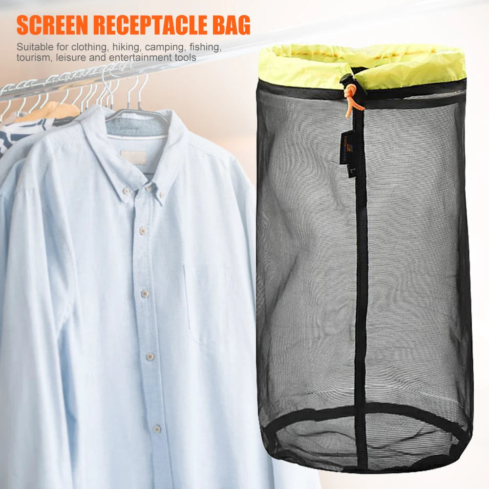 Bolsa de compresión portátil, saco impermeable con cordón para viaje, ahorro de espacio, bolsa de transporte para Camping, viaje y senderismo