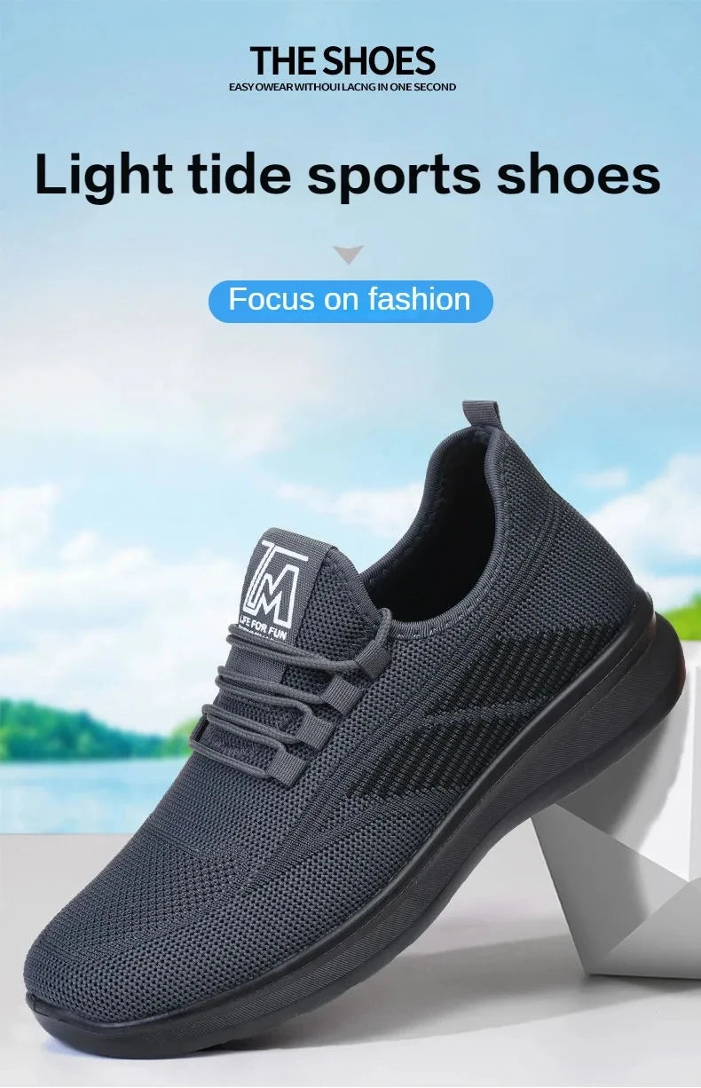 2025 zapatos de verano para hombre, zapatillas informales ligeras y cómodas, zapatos transpirables de suela blanda para hombre, zapatos con envÃo gratis