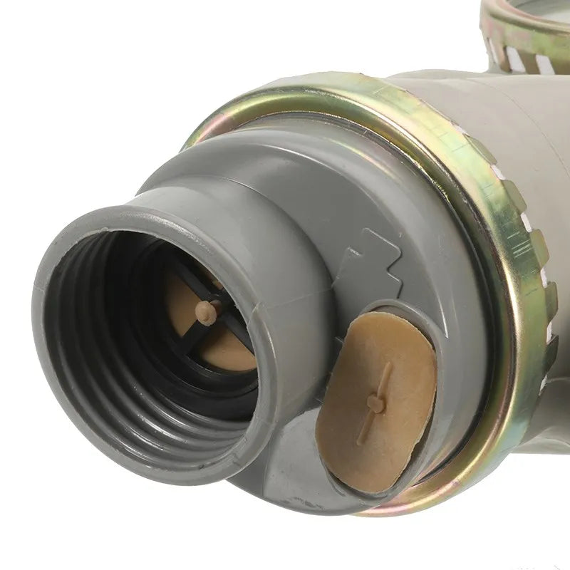 Máscara de Gas fantasma de cara completa negra creativa, respirador de goma, máscara de prevención quÃÂmica, capucha RD40 de 40mm para pintar pesticidas en aerosol