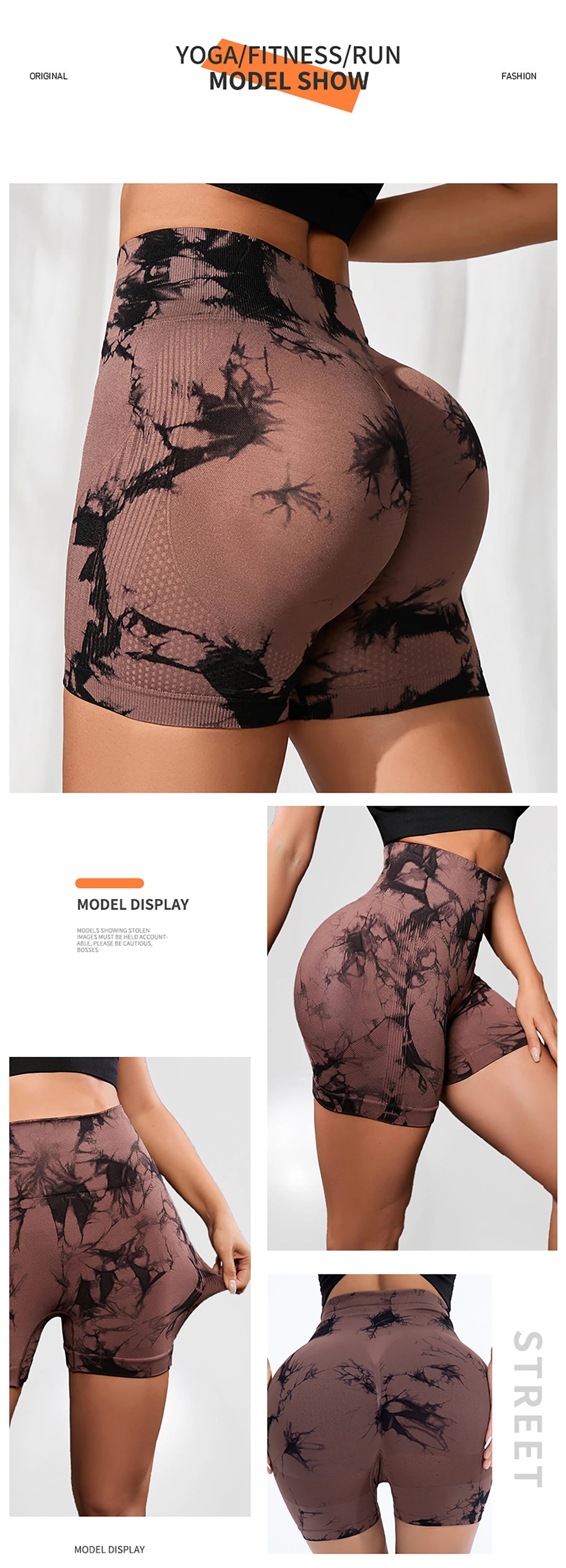 Leggings sin costuras Tie Dye para mujer, pantalones de Yoga de cintura alta, mallas elásticas de levantamiento de glúteos, mallas deportivas de cintura ancha