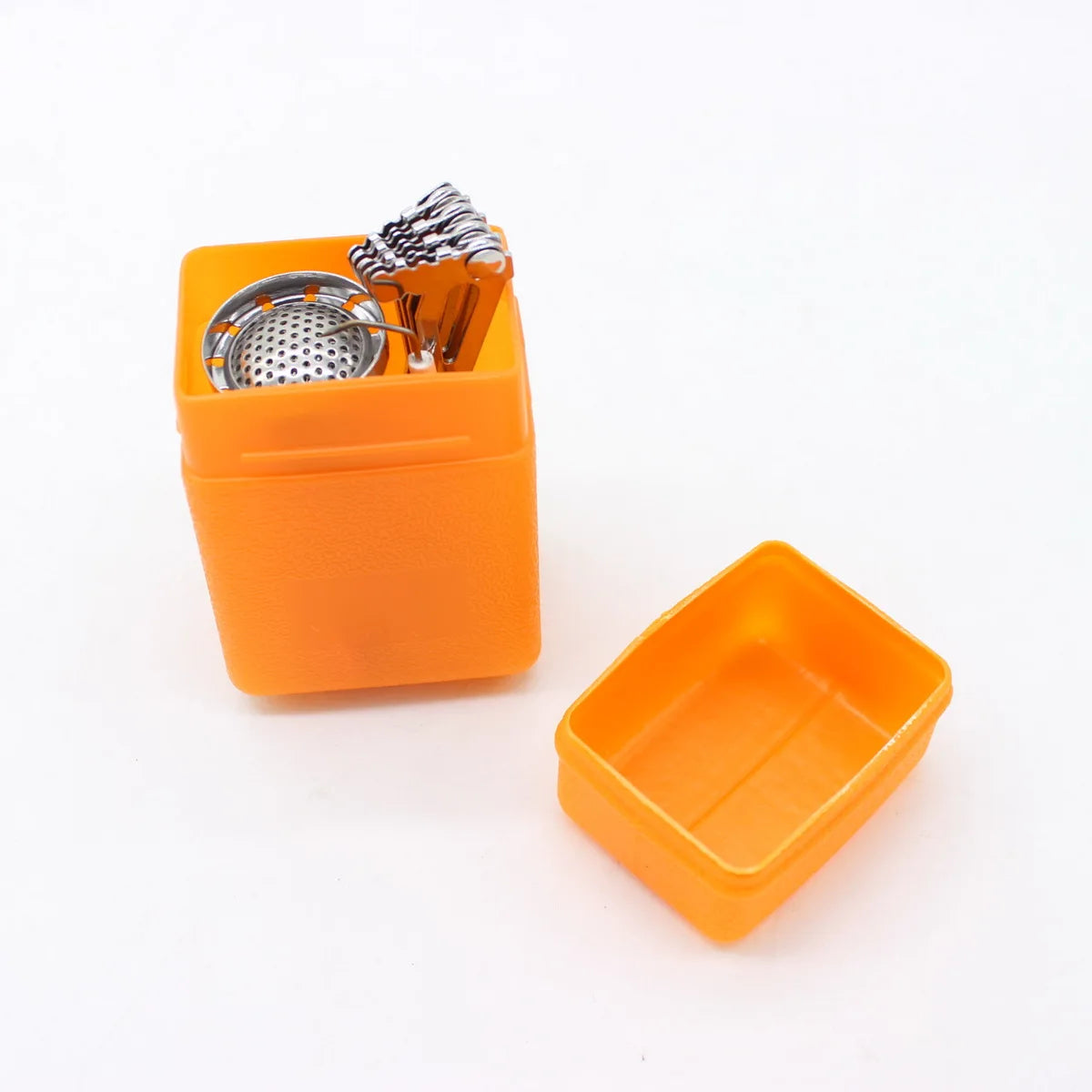 Estufa plegable para exteriores, Mini estufa de Gas de aleación ultraligera para acampar, senderismo, horno de Gas, cocina portátil para pícnic al aire libre