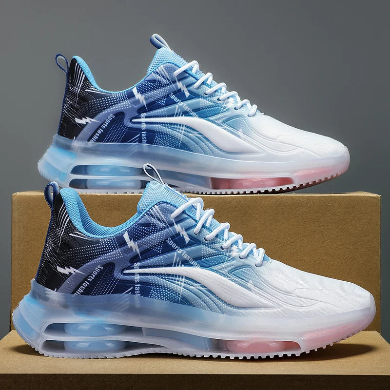 Zapatillas de baloncesto de moda para hombre con cojines de aire, cómodas y antideslizantes, transpirables y que absorben los golpes, adecuadas para actividades al aire libre de hombres