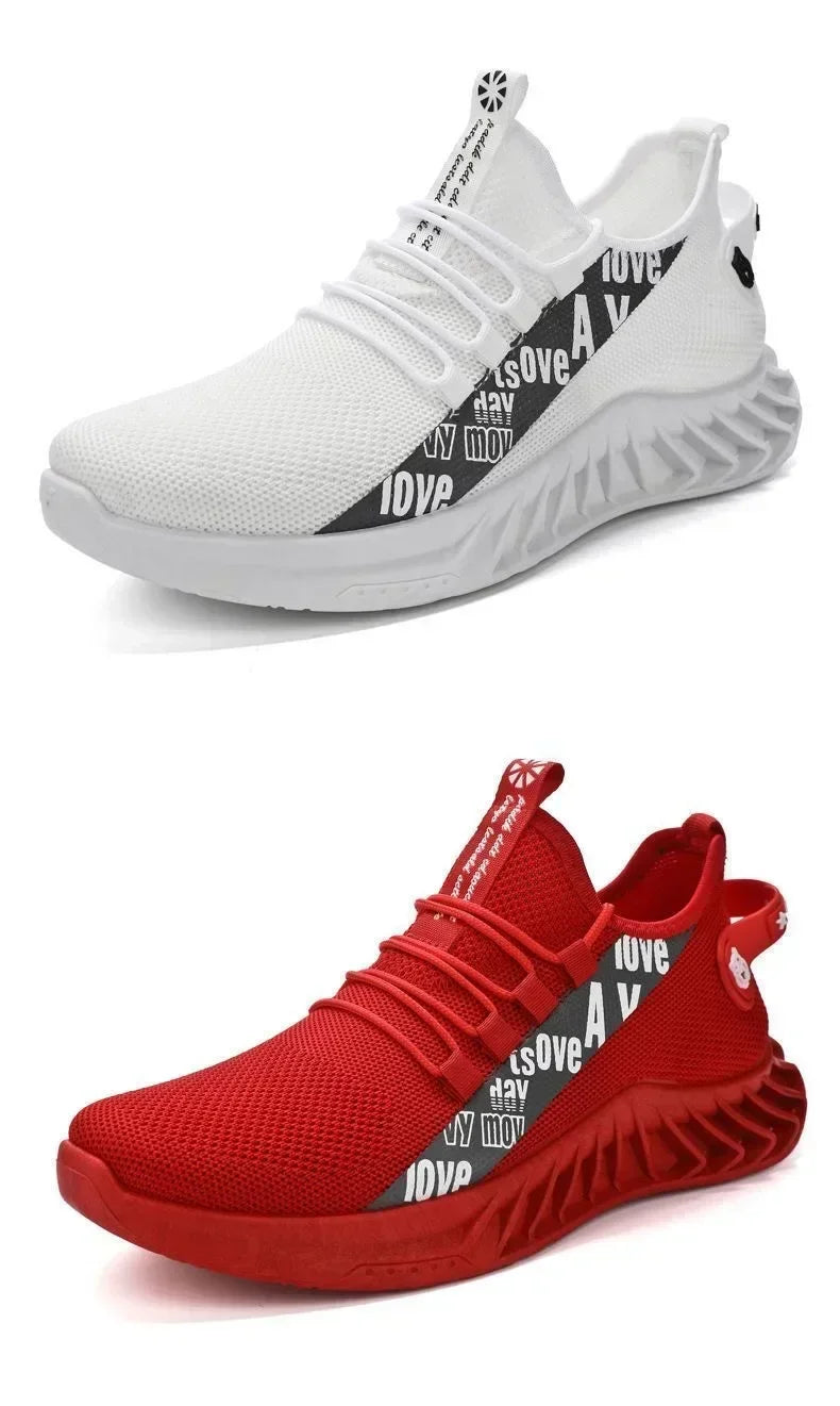 2025 Zapatos de malla transpirable para hombre - Deportes Fondo suave Correr Gimnasio Casual Estilo de coco y regalo del dÃa del padre Zapatos deportivos