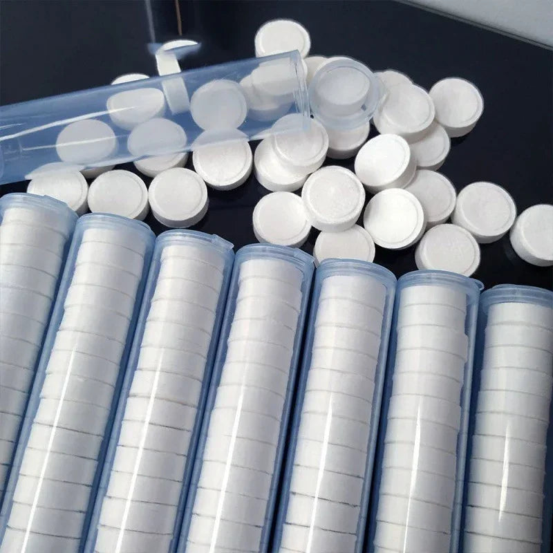 Toallas comprimidas portátiles de viaje, toalla facial no tejida para acampar al aire libre, senderismo, toalla desechable, tabletas, pañuelos humedecidos, 10/20 piezas