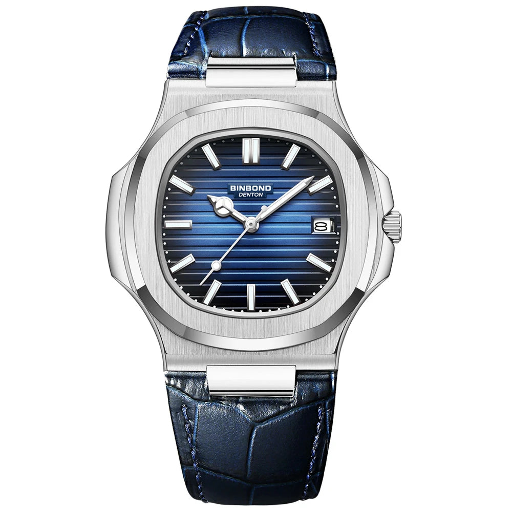 Nuevo Reloj informal de negocios de oro rosa, Reloj de lujo para Hombre, relojes automáticos, relojes de pulsera de cuarzo de alta moda para Hombre, regalos, Reloj para Hombre