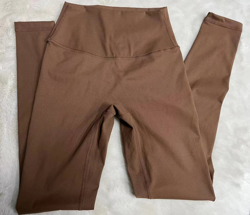 SHINBENE esculpir melocotón cintura alta V corte espalda gimnasio Fitness medias pantalones de Yoga ocultos Scrunch Butt deporte Leggings para mujeres