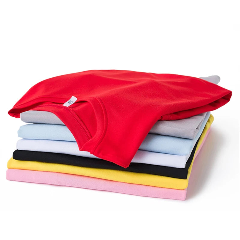 Camiseta de punto de Disney con dibujos animados de verano para niñas, camisetas rojas y rosas para niños, ropa superior, camisetas de moda para niños, conjunto de pantalones cortos para niños de 3 a 12 años