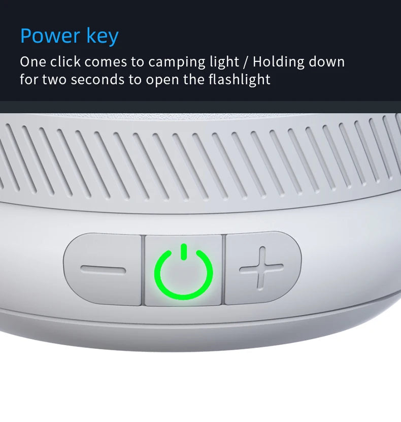 Linterna LED para acampar al aire libre LV10, linterna de Camping recargable de 230 horas con accesorio de iluminación magnético, luz de emergencia portátil