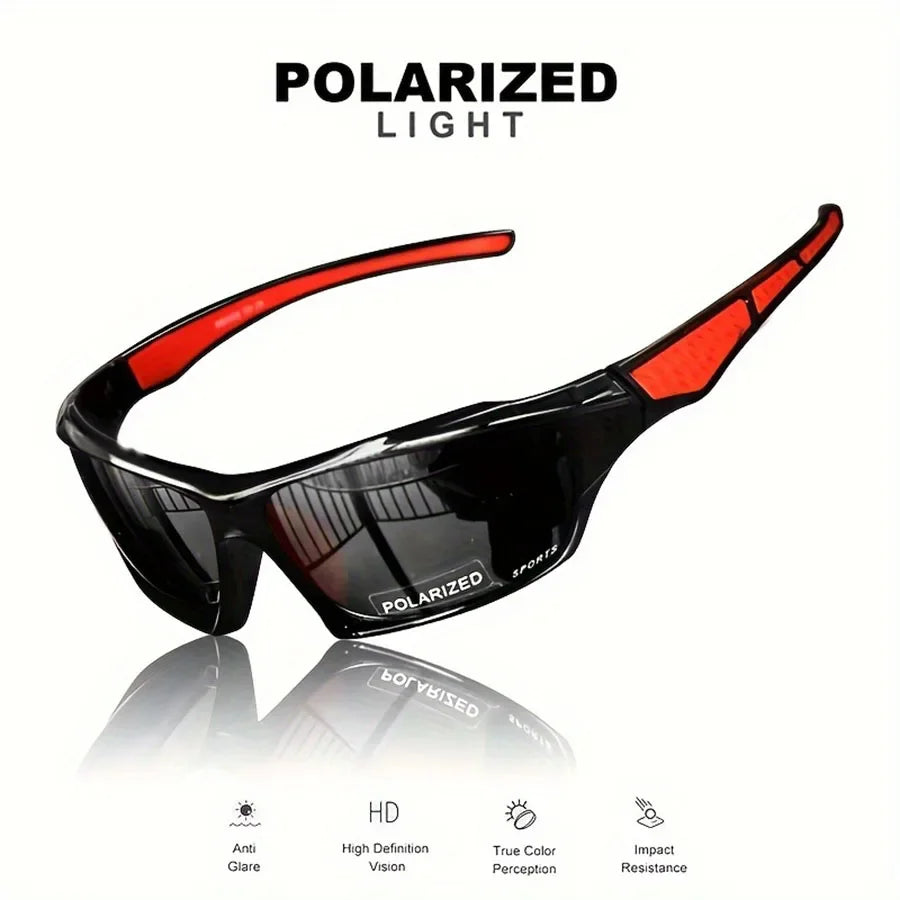 Gafas de sol deportivas de moda, gafas polarizadas con protección UV, gafas personalizadas, montura redonda de Metal, gafas UV400 para hombres y mujeres