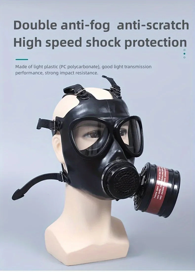 Nuevo Respirador MF14/87, máscara de Gas de cara completa con filtro de carbón activado para protección contra la contaminación nuclear y los vapores, productos quÃÂmicos