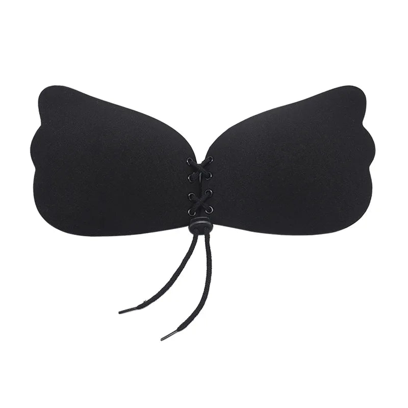 Sujetador Sexy para mujer, Sujetador Invisible de realce, autoadhesivo de silicona, cierre frontal sin costuras, adhesivo, sin espalda, sin tirantes