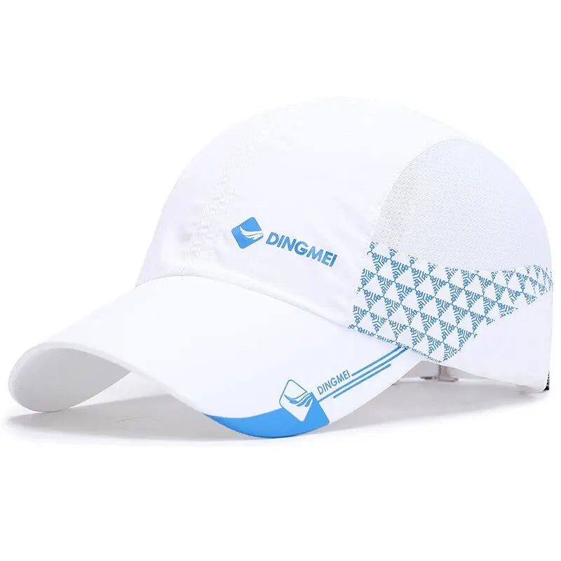 Sombreros para hombres, primavera y verano, nuevos sombreros de viaje con sombrilla para exteriores, gorras de béisbol casuales de moda, gorras para jóvenes y de mediana edad