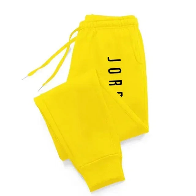Pantalones de chándal para correr para hombres y mujeres, pantalones de chándal versátiles, ropa informal, nueva moda novedosa para las cuatro estaciones