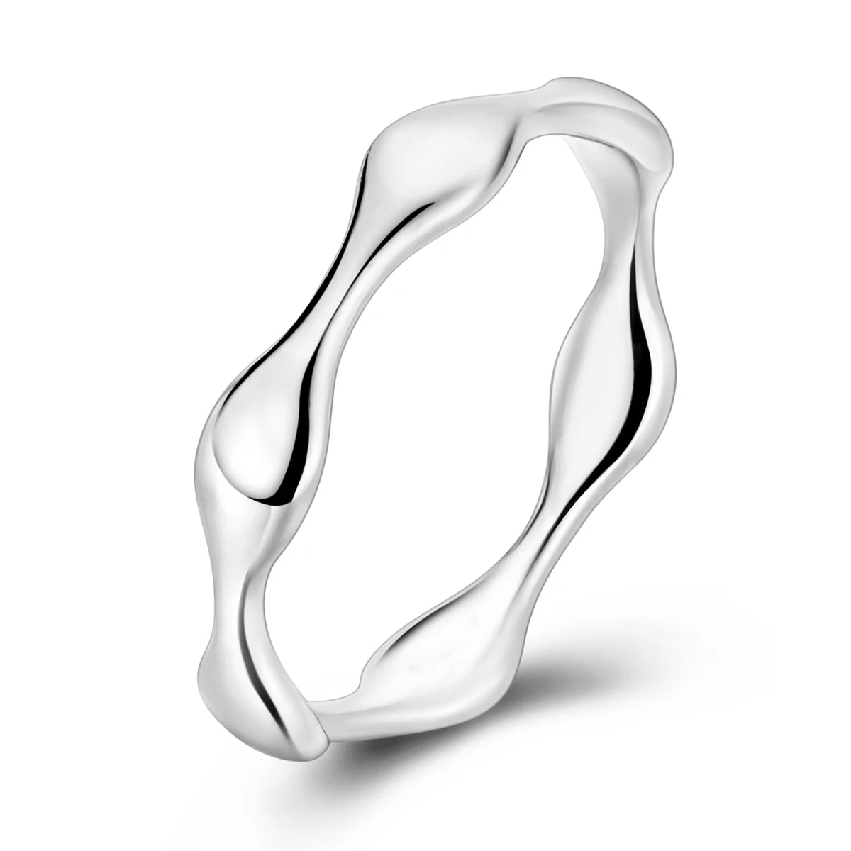 Anillo de Plata de Ley 925 Original para mujer, joyería fina con circonita, luciérnaga, corazón, cruz