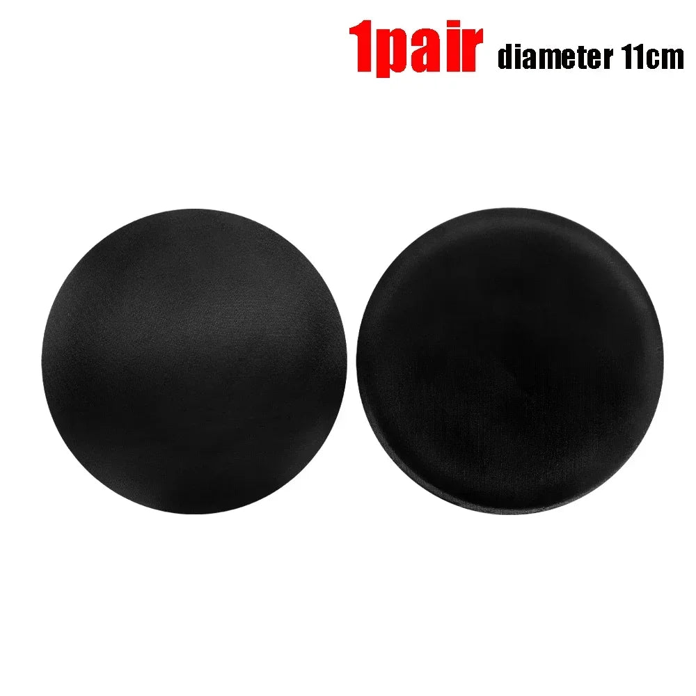 Accesorios redondos para mujer, traje de baño de esponja 3D, sujetador de realce de pecho, relleno, potenciadores de pecho, inserto de espuma, copa triangular para el pecho, 2 uds.
