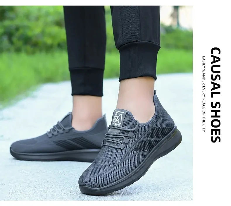 2025 zapatos de verano para hombre, zapatillas informales ligeras y cómodas, zapatos transpirables de suela blanda para hombre, zapatos con envÃo gratis