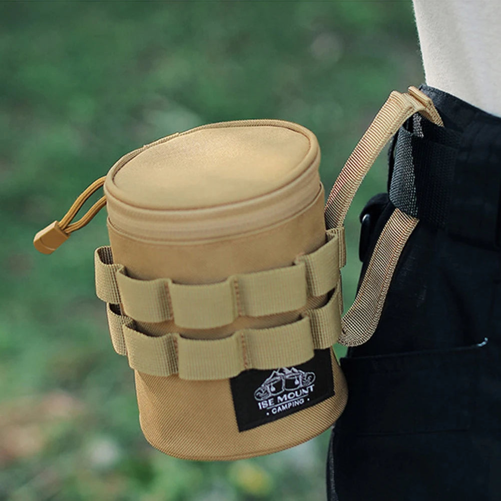 Bolsa de almacenamiento de viaje, bolsa ligera con agujeros colgantes, accesorio de Camping con asa para viajes al aire libre