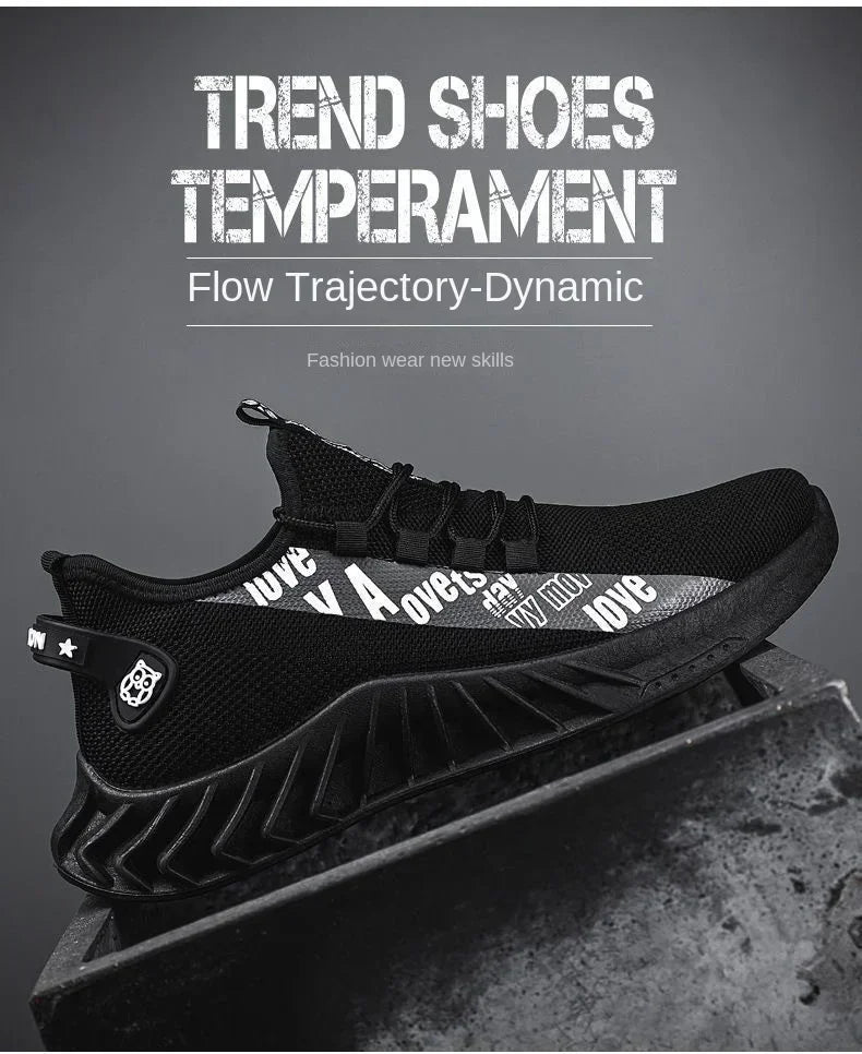 2025 Zapatos de malla transpirable para hombre - Deportes Fondo suave Correr Gimnasio Casual Estilo de coco y regalo del dÃa del padre Zapatos deportivos