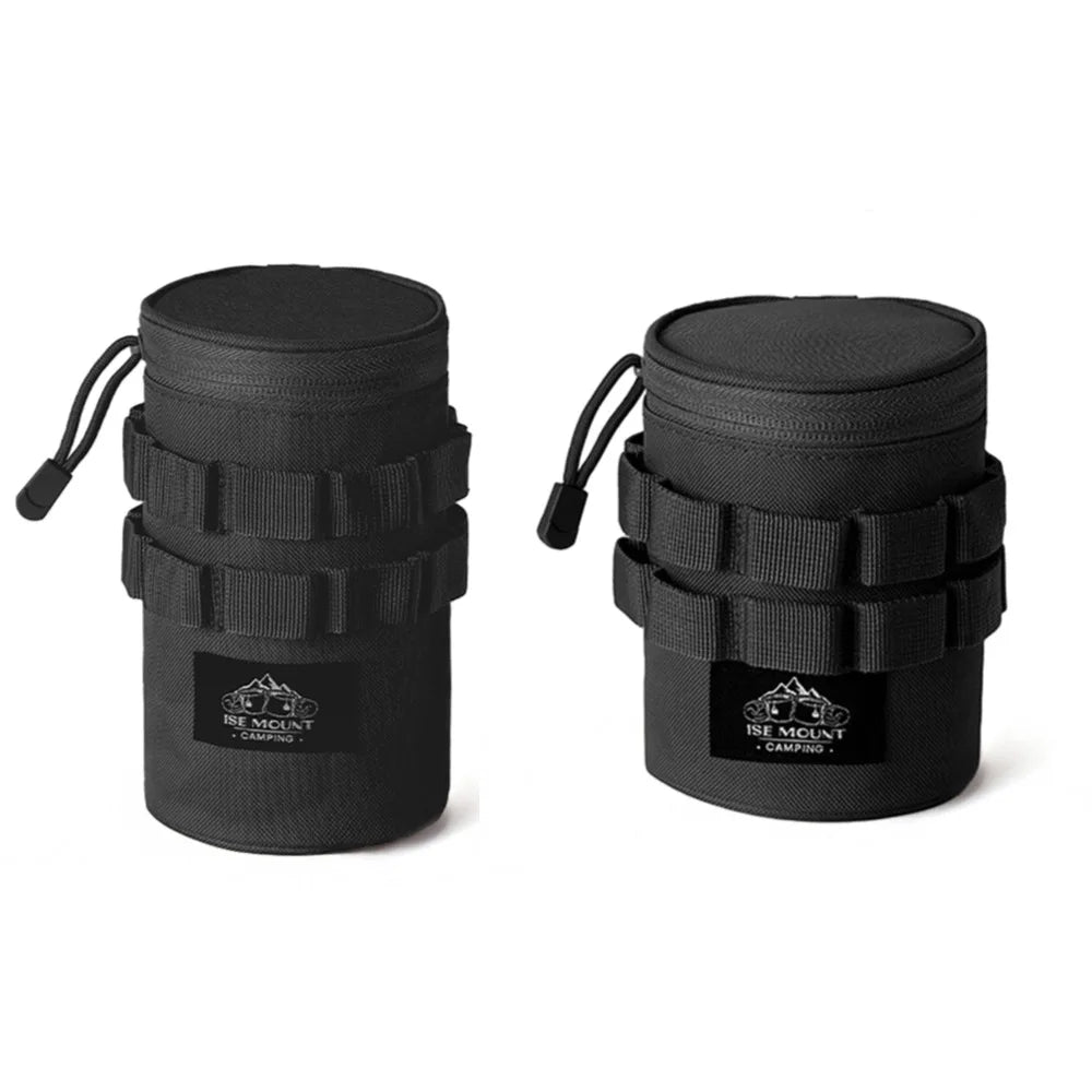 Bolsa de almacenamiento de viaje, bolsa ligera con agujeros colgantes, accesorio de Camping con asa para viajes al aire libre