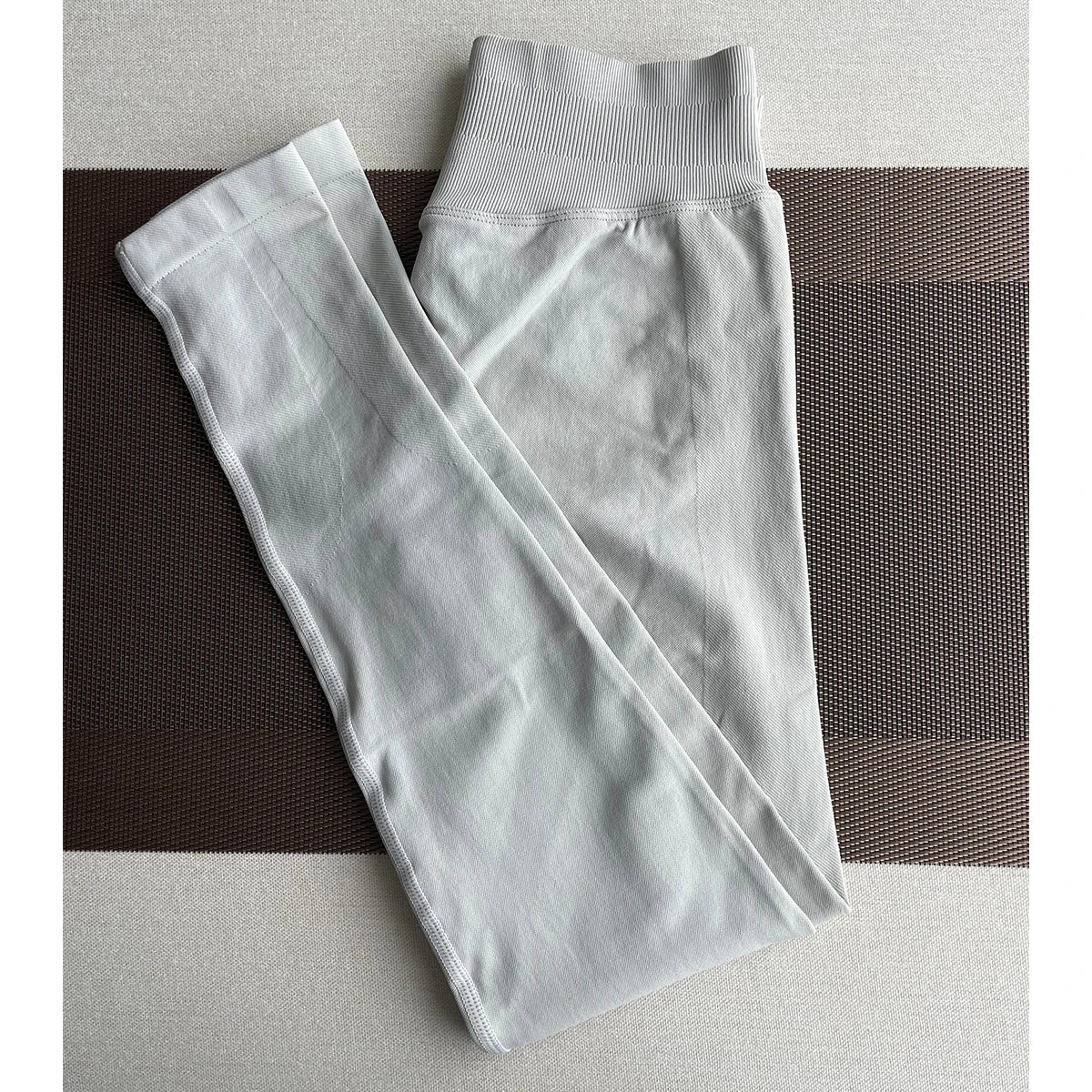TKITK-mallas deportivas sin costuras para mujer, pantalones de Yoga con banda baja acanalada, ropa de gimnasio, ropa de entrenamiento para Fitness, medias elásticas