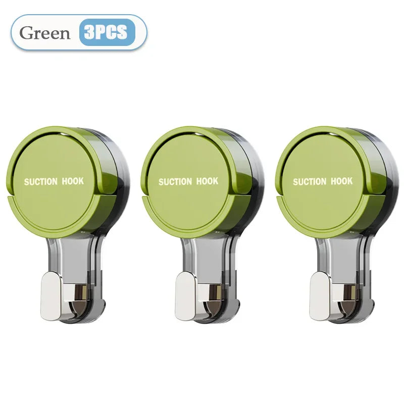 Gancho de ventosa reutilizable de 1 a 20 piezas, ganchos de ventosa para baño al vacÃÂo, toallero impermeable, colgador de ropa, accesorio de gancho