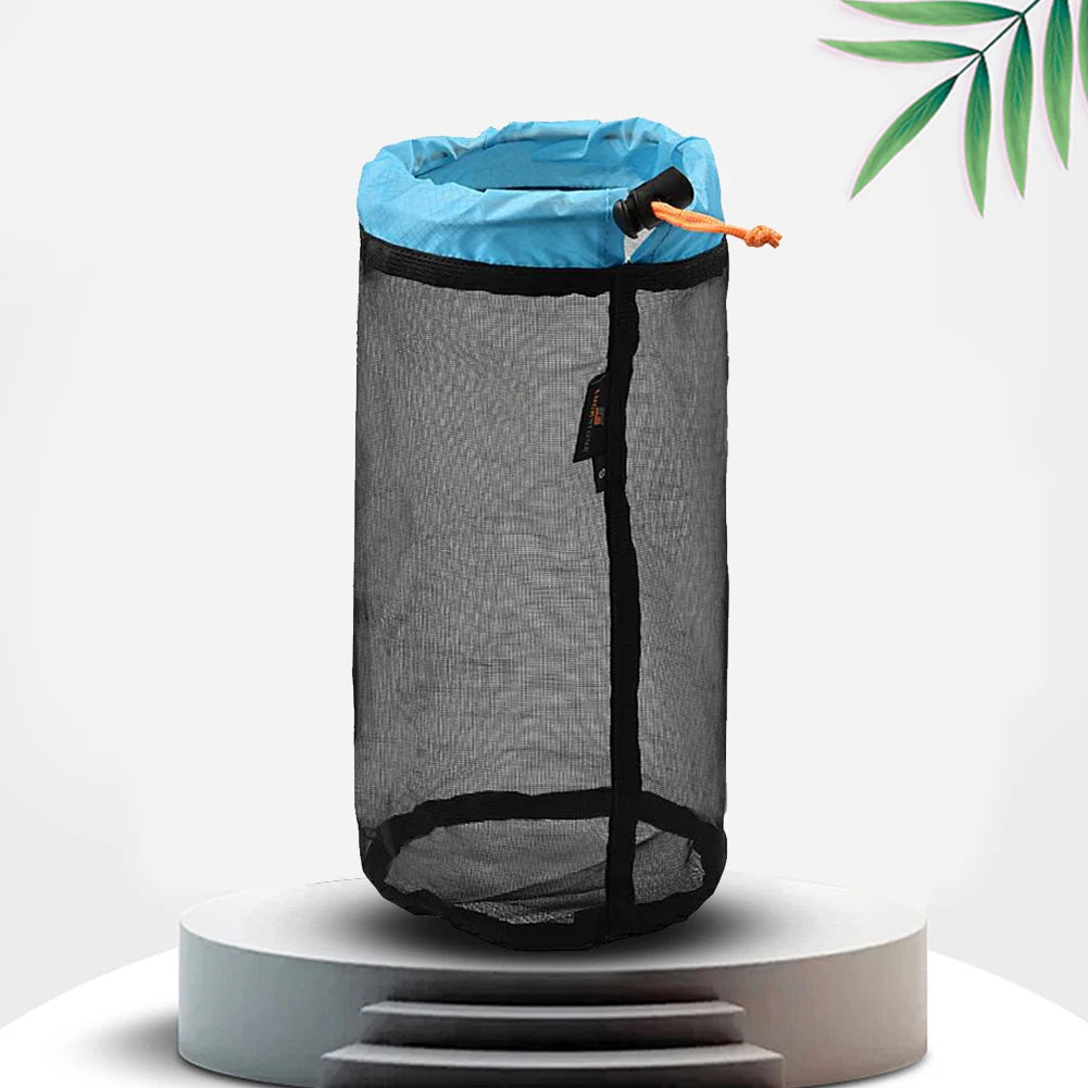 Bolsa de compresión portátil, saco impermeable con cordón para viaje, ahorro de espacio, bolsa de transporte para Camping, viaje y senderismo