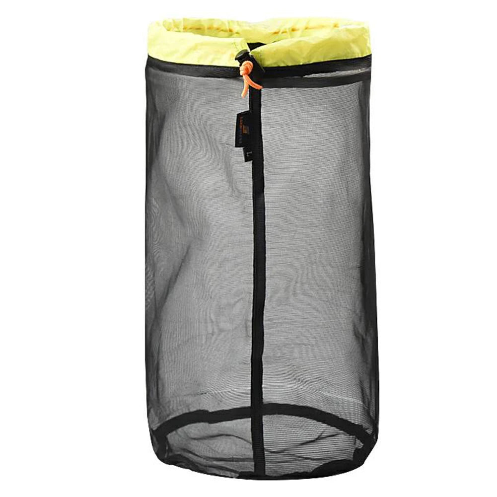 Bolsa de compresión portátil, saco impermeable con cordón para viaje, ahorro de espacio, bolsa de transporte para Camping, viaje y senderismo