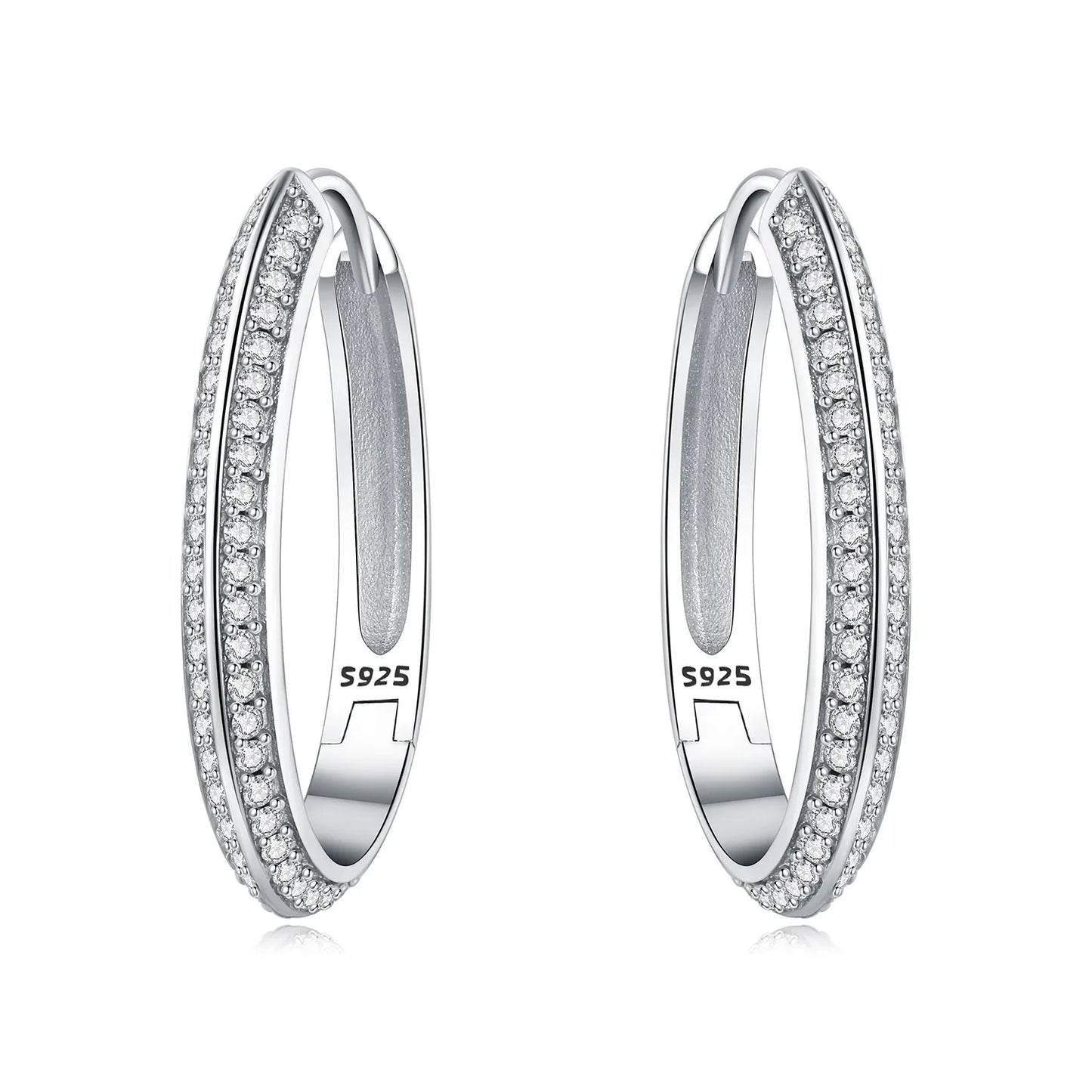 Orstarry-pendientes circulares de Plata de Ley 925 con forma de gota para mujer, aretes colgantes, joyería versátil para fiesta, regalos