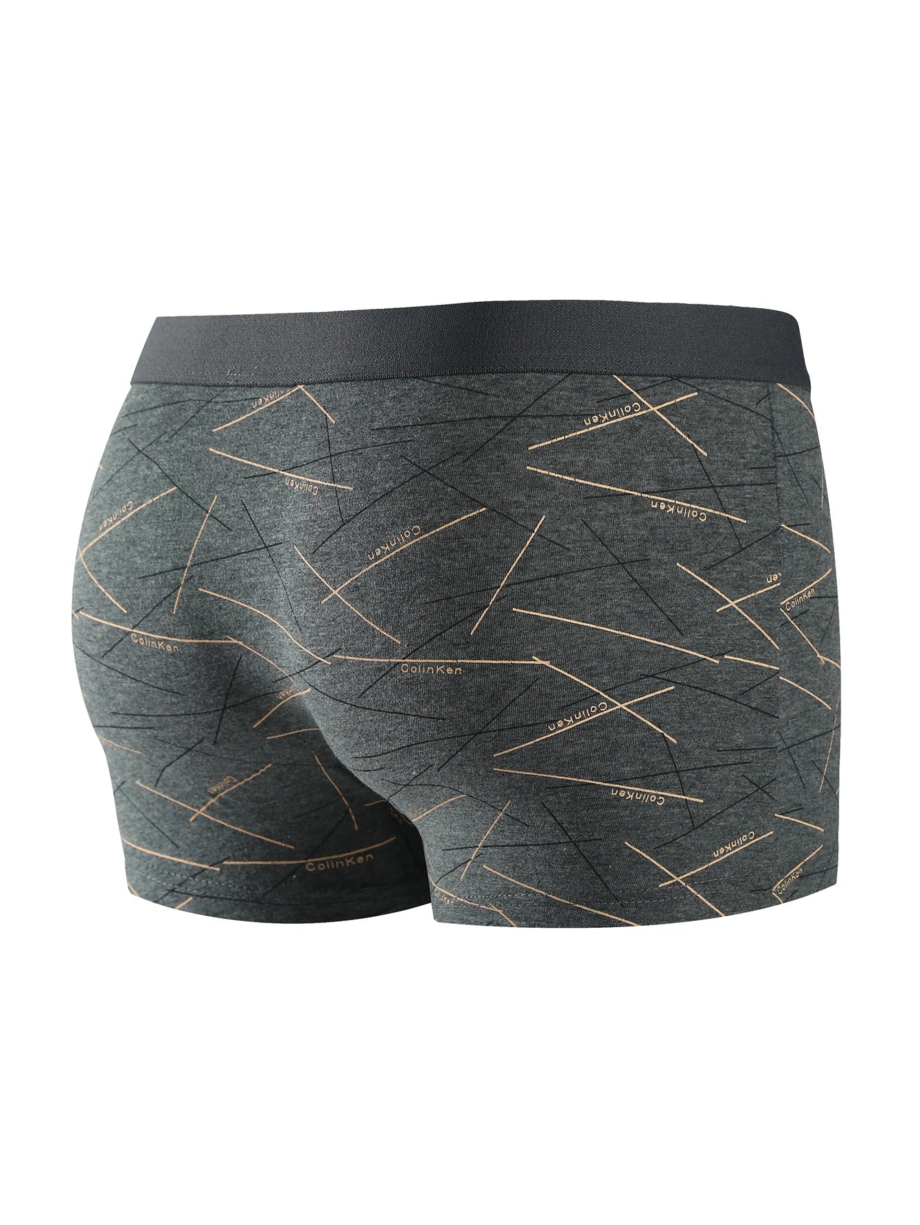 Calzoncillos bóxer de alta elasticidad para hombre, ropa interior deportiva suave y transpirable, tendencia de moda, 4 piezas