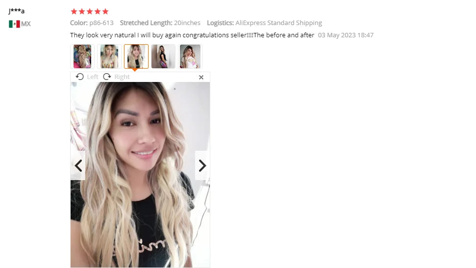 4 unids/set 20 pulgadas Clip de pelo sintético en postizos gruesos y largos ondulados para mujeres extensiones de cabello sintético de cabeza completa postizos ombré