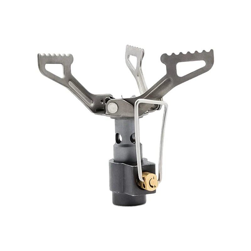 BRS-estufa de Gas para exteriores, Mini quemador de Gas para acampar, 25g, ultraligero, titanio, Picnic, senderismo, cocina, horno de supervivencia BRS-3000T