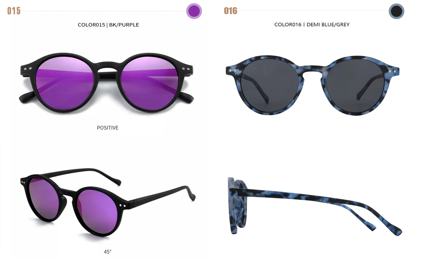 ZENOTTIC (tamaño S) gafas de sol polarizadas circulares Retro 2024 2025 hombres mujeres Vintage pequeñas gafas de sol redondas UV400 gafas de sol