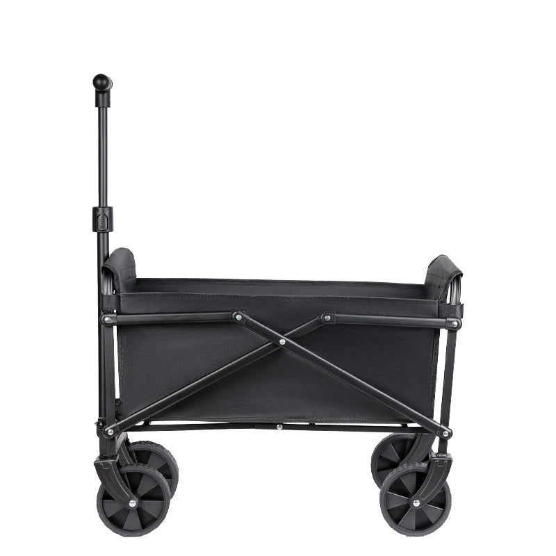 Carro plegable portátil para Picnic y acampada al aire libre, carrito utilitario plegable de alta resistencia, carrito utilitario plegable para compras y playa